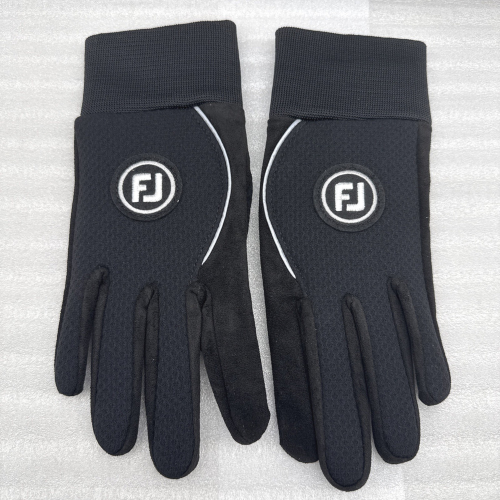 FootJoy WinterSof Winter Women's Ladies Golf Gloves 1-Pair Medium Black *READ..